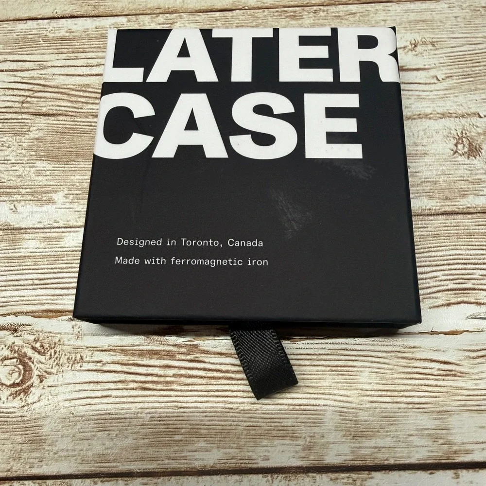Latercase Midnight‎ Phone Case Samsung Galaxy S25 Plus Impossibly Thin Maglock